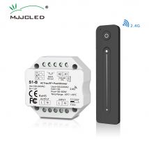 AC Triac Dimmer 220V 230V 110V LED Lampe Push PWM Dimmer Schalter 2,4G Wireless RF Touch fernbedienung S1-B Dimer 220V
