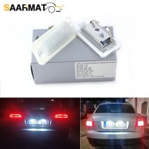2Pcs Canbus auto licht led kennzeichen licht rücklicht auto-styling fit für Audi A3 8P A4 B6 B7 a5 A6 4F Q7 auto zubehör
