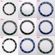 40mm Watch Ring Ceramic Bezel Insert for 43mm Sub Watch Case Accessories Inner diameter 31.6mm
