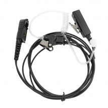 Walkie Talkie Auricolare a 2 fili Microfono auricolare per XPR3300 XPR3500 XPR3300E XPR3500E MTP3550 Tubo acustico aria radio bidirezionale