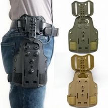 Universal Pistole Holster Oberschenkel Holster Plattform Jagd Kampf G17 M9 Drop Bein Pistole Holster Zubehör