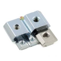 M3 M4 M5 M6 M8 M10 T-Block Vierkantmuttern T-Schienen-Gleithammermutter für Befestigungselemente Aluminiumprofil 2020 3030 4040 4545