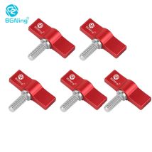 BGNing 5 stücke Aluminium L-typ/T-typ 17mm 1/4 "Zoll Gewinde Hand Anziehen Schraube griff Einstellbar für DSLR Kamera Foto Studio Teile