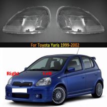 Auto Scheinwerfer Objektiv Für Toyota Yaris 1999 2000 2001 2002, Auto Scheinwerfer Scheinwerfer Objektiv Ersetzen Vorne Auto Shell Abdeckung