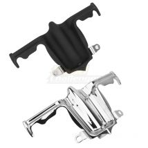 Motorcycle Chrome Black Tappet Lifter Block Accent Cover For Harley Twin Cam 00-17 Touring Electra Glide Dyna Fat Bob Breakout