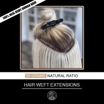 Fee Remy Haar Echte Europäische Gerade Menschliche Haarwebart Bundles 16-24 Zoll Platin Blonde Remy