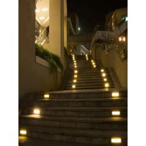 Waterproof Led Step Light 3W 6W Embedded Staircase Corner Lamp Indoor Outdoor Recessed Landscape Garden Stair Wall Footlight