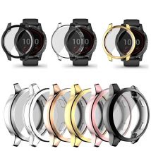 TPU Weichen Bildschirm Glas Schutz Fall Shell Rahmen Für Garmin Vivoactive 4/4S Venu 2/2S 40mm 45mm Stoßstange Vivoactive4 Venu2 Abdeckung