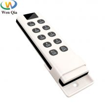433 Mhz Universal Wireless Remote Control 1527 Learning Code Transmitter Gate Garage Door 10 Buttons Light Controller