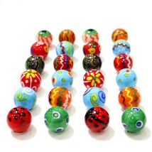 Wohnkultur Sammlung Kreative Handgemachte Glas Murmeln Kugeln 18mm Rarität Kinder Puzzle Spiel Spielzeug Nette Neue Jahr Geschenke Für kinder