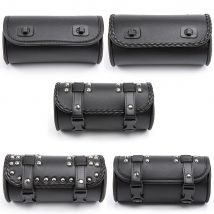 Universal Motorrad Werkzeug Tasche Gabel Lenker Sattel Rolle Barrel Racing Schwanz Barrel Lagerung Für Harley Chopper Bobber