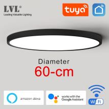 Moderno LED Intelligente Luce di Soffitto 36W 45W WiFi Tuya App Google Casa Alexa Echo AI Superficie di Controllo Vocale montaggio A Soffitto Lampada