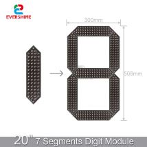 20 zoll Im Freien Wasserdichte 7 Segmente Led-anzeige Led Digital Board Display Zeichen Für Gas