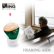 Audifonos portatili I migliori apparecchi acustici J25 Mini orecchio interno invisibile Sordo Controllo del volume a basso rumore Cura dell'orecchio morbida Modificata a grave