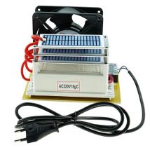 Startseite Ozongenerator O3 Luftreiniger Sauber 3-lagig Feuchtigkeitsbeständig mit Lüfter Ozonisator Sterilisatorbehandlung Ozonmaschine