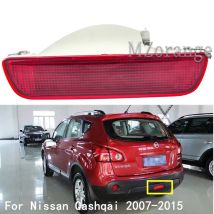 Paraurti posteriore riflettore fendinebbia per Nissan Qashqai 2007-2013 2014 2015 fanale posteriore freno indicatori di direzione senza lampadina ricambi Auto