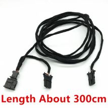 3 Meter Auto-LED/Halogen-Fußraumleuchte, Kofferraumleuchte, Upgrade-Kabel, Kabelbaum für Passat B7 B8 Golf 6 MK6 Mk7 Tiguan