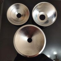 1PCS 92mm 124mm Große Optische Reflektor Objektiv Sphärische Oberfläche Parabolischen Reflektor Bogen COB lichtquelle Reflexion tasse