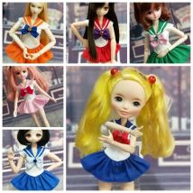 Handgemachte 1PCS Mode Blyth Schuluniform Exquisite Bowknot Matrosenanzug Rock für OB24 Azone Puppen Zubehör