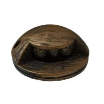 3W bronzo LED luce sotterranea terreno esterno giardino cortile percorso piano ponte luce Spot paesaggio passerella luce