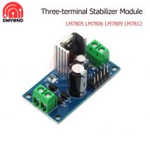DC/AC 5V 6V 9V 12V LM7805 LM7806 LM7809 LM7812 Drei Terminal Spannung Regler Netzteil stabilisator Modul Ausgang Max 1,2 A