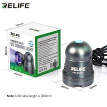 RELIFE RL-014A USB UV Glue Curing Lamp Portable Mobile Phone Repairing Tools Green Oil Heating Light for Smart Mobile Phone