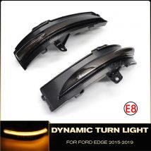 1Pair For Ford EDGE 2015-2021 Edge ST-Line Facelift  LED Dynamic Turn Signal Light Side Mirror Indicator Blinker Car Accessories