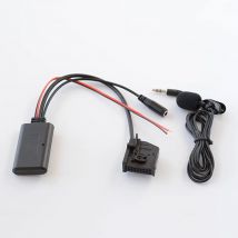 Auto Bluetooth Musik Empfänger Aux Adapter Aufruf Mic Freisprecheinrichtung Kabel Für Mercedes Benz Comand 2,0 APS W203 W209 W211