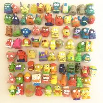 20/100 stücke Zomlings Müll Puppen Sammlung Modell Spielzeug 3 cm Weiche Grossery Gang Müll Action Figur Spielzeug für Kinder geburtstag Geschenk