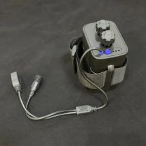 6 Abschnitte wasserdicht 8,4 V/12,6 V 18650 Batteriegehäuse Halter 18650 Batteriepack 5 V USB Dual Interface 18650 wasserdichte Batteriebox