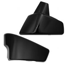 Motorrad hells chwarz abs Kunststoff Batterie Seiten abdeckung Verkleidung für Honda Shadow vlx 1999 vt600c vt600cd deluxe 2008-2015 2007