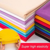Stretchy Jersey Fabric For Diy Tops And Dress Casual Wear Cloth Sewing Material 168cm Wide 160gms