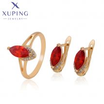 Xuping Summer Sale Fashion Ring and Earring Set on Promotion for Women ZBS680