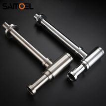 Messing Chrom Bad Waschbecken Flasche Falle Becken Siphon Drains mit Pop Up Abfluss Edelstahl P-TRAP Rohr Abfall PD825