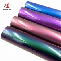 PU Chameleon Color Change HTV Hologram Aurora effect Heat Transfer Vinyl Hot Press Iron On Easy To Weed TShirt bag 30*25cm/50cm