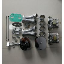 SherryBerg Vergaser-Vergaser-Umrüstsatz für VW TYP 1 FAJS HPMX WEBER IDF DUAL 40 mm CARB KIT T1