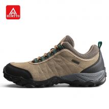 HUMTTO-Zapatillas deportivas de montaña para hombre, calzado antideslizante con amortiguación transpirable, para senderismo al aire libre, Camping, caza, caminar