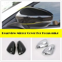 For Ford Focus MK4 ST Line Rearview Mirror Shell Cover Rear View Cap Exterior Decoration Accessories Part 2019 2020 2021