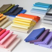 Halber Meter einfarbiger 100% Baumwoll-Popeline-Stoff für handgefertigte DIY-Kinderkleidung, Babykleidung, Kleider, Röcke T1349