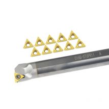 Tungsten steel turning tool C08K-STUPR09 C12M-STUPR11 C16Q-STUPR11 inner turning tool holder boring bar carbide insert TPMT