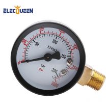 0-60PSI / 0-3000 PSI Co2 Regulator Gauge Replacement, Co2 Pressure Gauge with 1/4"NPT Thread for Homebrew CGA320/W21.8 Regulator