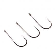 FTK Carp Hooks High Carbon Steel 8Pcs-10Pcs/Pack size 5#-16# Super Needle Point and Ring Eye BAITHOLER For Fishing Tackle
