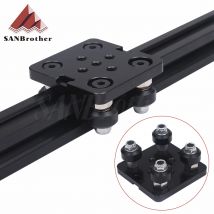 3D Drucker Teil V-Openbuildd V Gantry Plat Set Spezielle Rutsche Platte Für Aluminium Profile V slot Mini Fünf roulette 1set