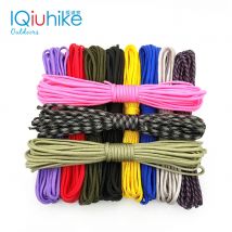 5 meter 10M 20M 31M Paracord 550 Fallschirm-schnur Lanyard Mil Spec Type III 7 Strand Camping überleben Ausrüstung Zelte Seil