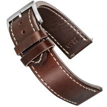 HEMSUT 100% Genuine Leather Straps Quick Release Horween Soft Wrap Handmade Cowhide Wrist Bands 18mm 20mm 22mm