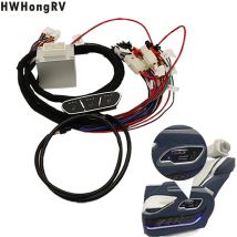 Interruptor de llave Triple, interruptor de ventilación, calefacción y masaje, Interruptor táctil multifuncional para asiento eléctrico RV