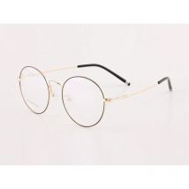 Unisex Titanium Retro Round Myopia Glasses Women Men Transparent Eyeglasses Students Custom Prescription Eyewear 0,-1.0~-6.0 N5