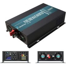 5000W Peak Inverter solare a onda sinusoidale pura potenza 2500W 12V a 220V convertitore Power Bank 24V/48V/110V DC a 100V/120V/230V/240V AC