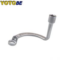 12 mm Doppelöffnung 3/8 Zoll Dr. U-Schraubenschlüssel Spezial-Turboschlüssel für VW Audi V6 TDI Dieselmotoren