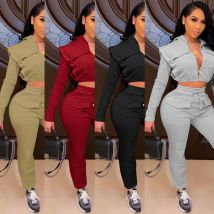 Zwei stück set frauen trainingsanzug zwei stück frauen sets sweatsuits für weibliche club outfits 2 stück sets winter kleidung 2020
